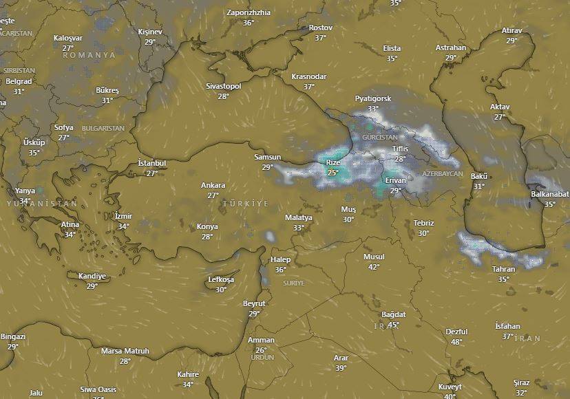 Samsun ve Ordu için uyarı! Aman bu saatlere dikkat 14